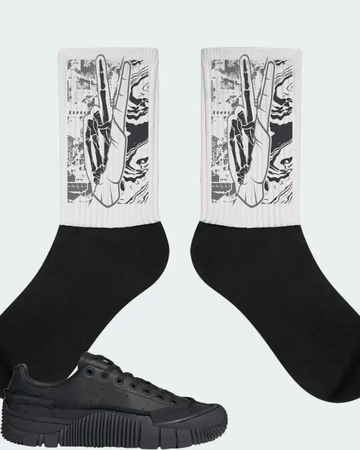 adidas Scuba Stan Sneaker Matching White Socks - Peace of mind