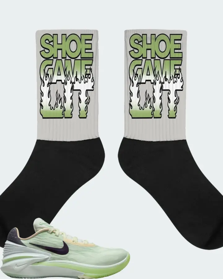 Nike Zoom GT Cut 2 Sneaker Matching Grey Socks - Shoe Game Lit Refreshed