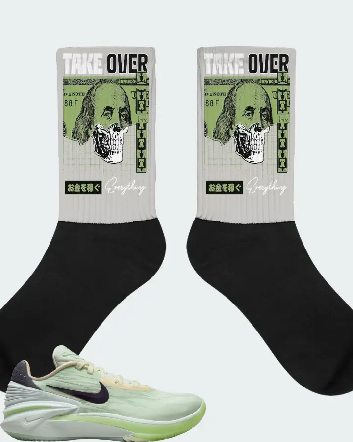 Nike Zoom GT Cut 2 Sneaker Matching Grey Socks - Take Over