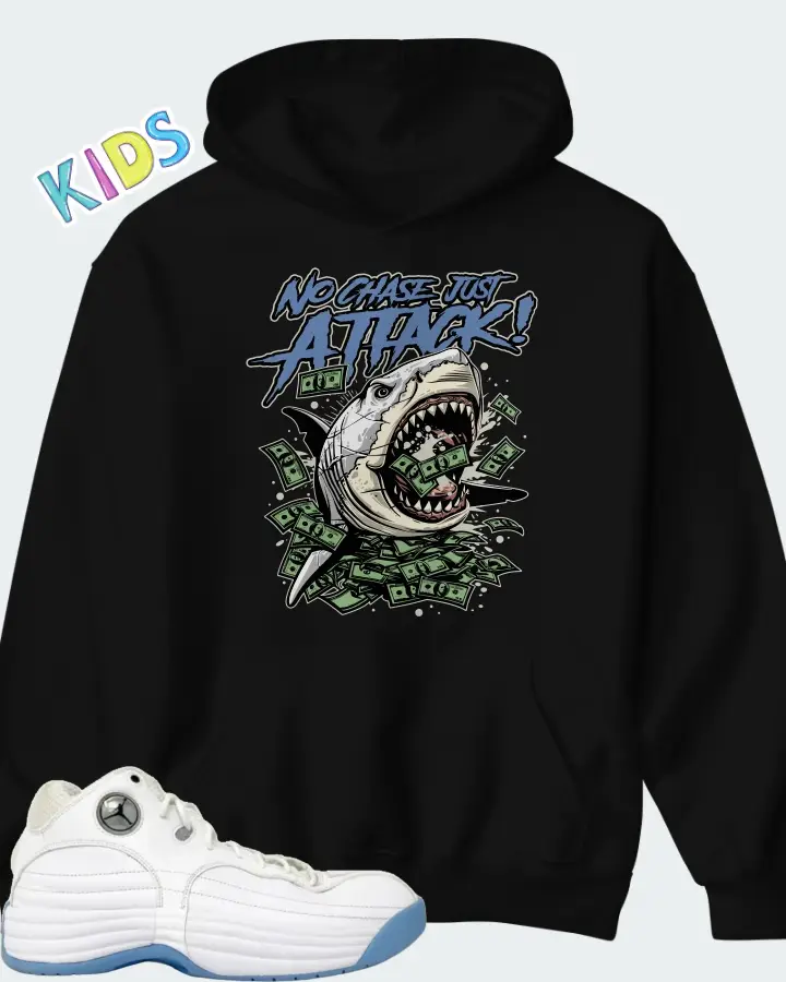 Air Jordan Team 1 University Blue Matching Kid's Hoodie