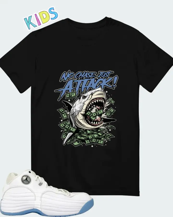 Air Jordan Team 1 University Blue Matching Kid's T-Shirt