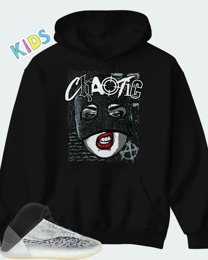 Yeezy QNTM Sea Teal Matching Kid's Hoodie