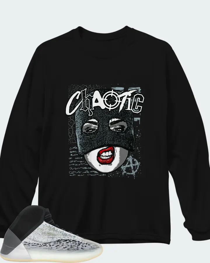 Yeezy QNTM Sea Teal Matching Long Sleeve T-Shirt