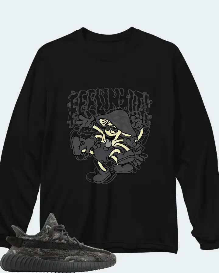 adidas Yeezy Boost 350 V2 Matching Long Sleeve T-Shirt