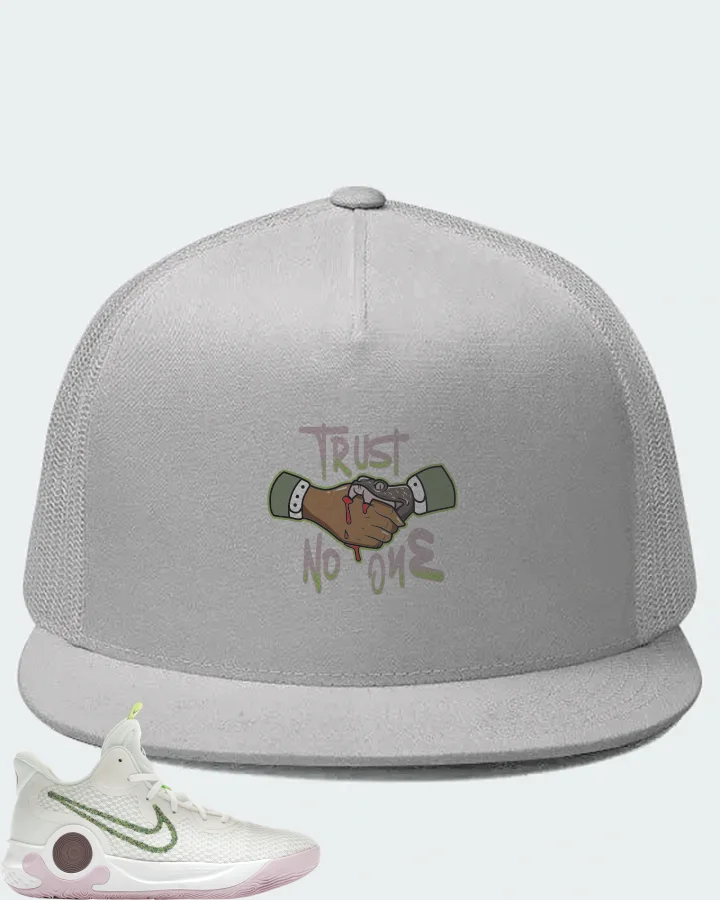 Nike KD Trey 5 IX Sneaker Matching White Hat - Trust No One