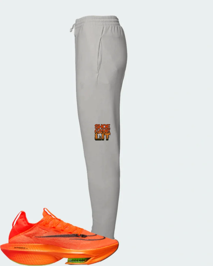 Nike Air Zoom Alphafly Next% 2 Sneaker Matching Grey Joggers - Shoe Game Lit Refreshed