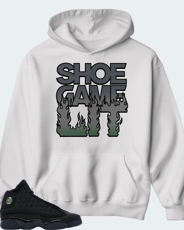 Jordan 13 Retro Sneaker Matching Hoodie - Shoe Game Lit Refreshed
