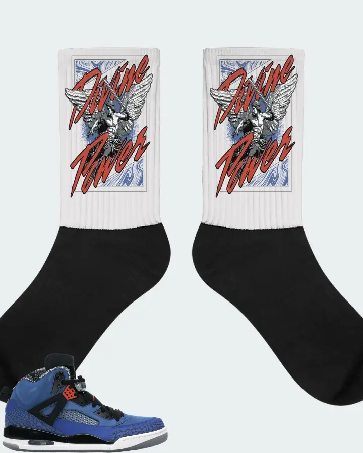Socks in White