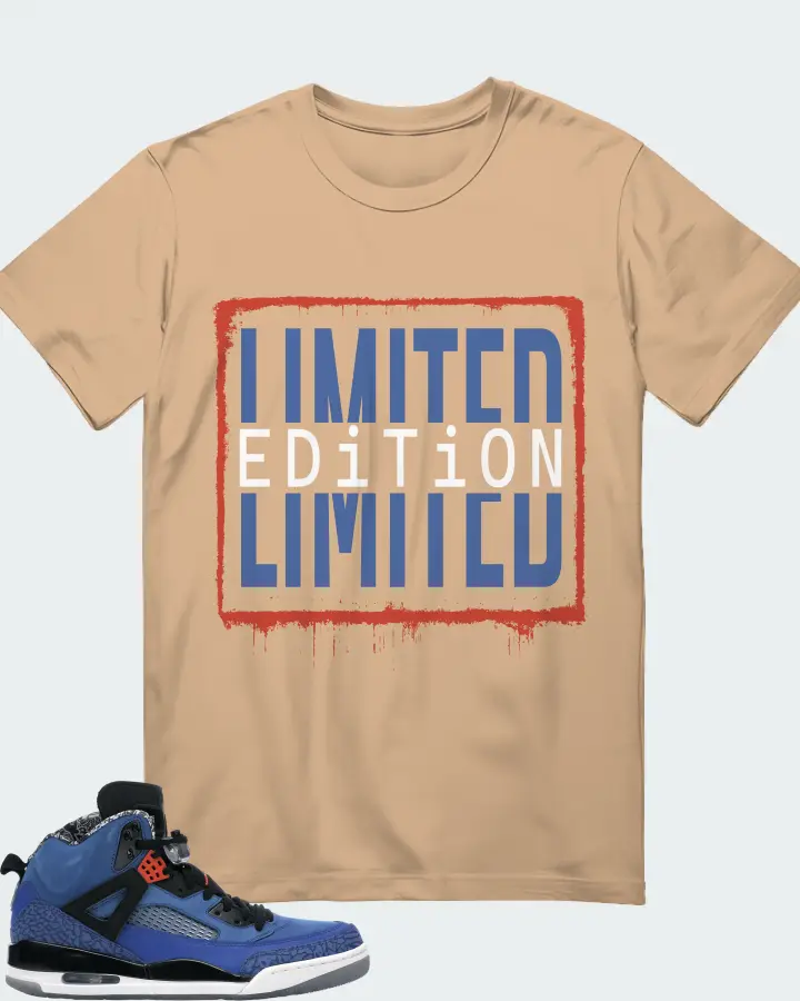 Jordan Spizike Sneaker Matching Tan T-Shirt - LIMITED EDITION