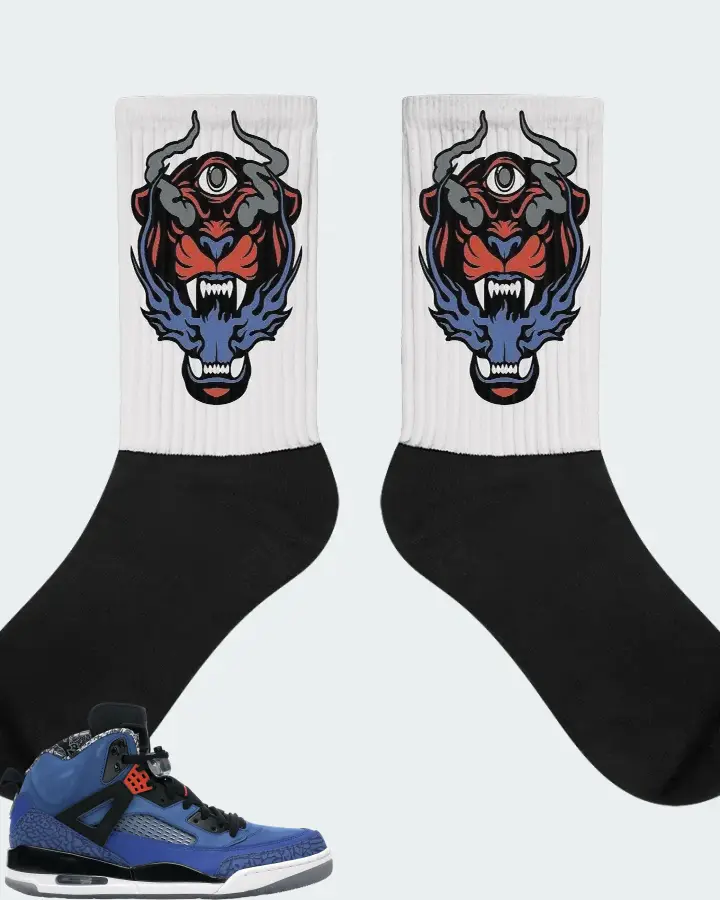 Socks in White