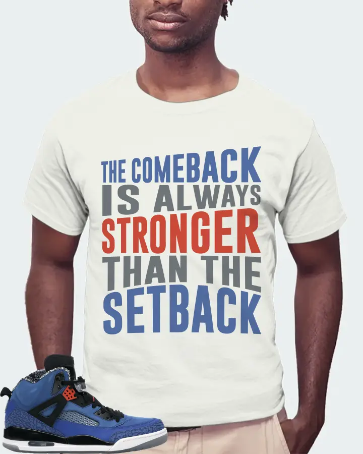 Jordan Spizike Sneaker Matching Ash T-Shirt (The Comeback) - View 4