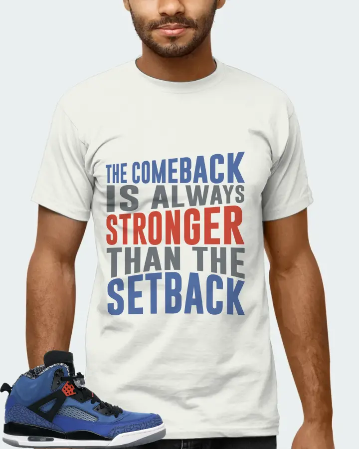 Jordan Spizike Sneaker Matching Ash T-Shirt (The Comeback) - View 6