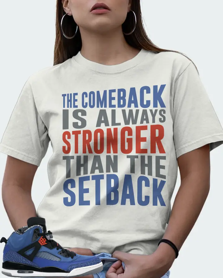 Jordan Spizike Sneaker Matching Ash T-Shirt (The Comeback) - View 7