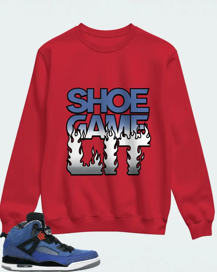 Sweatshirt in Red