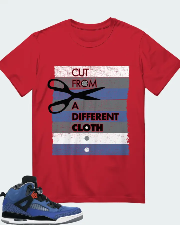 Jordan Spizike Sneaker Matching Red T-Shirt - Cut From a Different Cloth