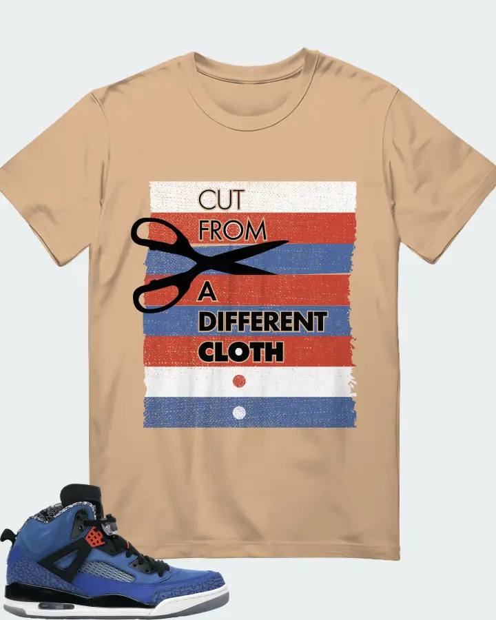 Jordan Spizike Sneaker Matching Tan T-Shirt - Cut From a Different Cloth