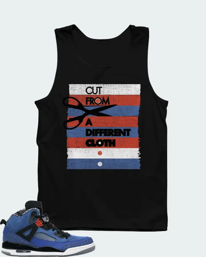 Jordan Spizike Sneaker Matching Black Tank Top - Cut From a Different Cloth