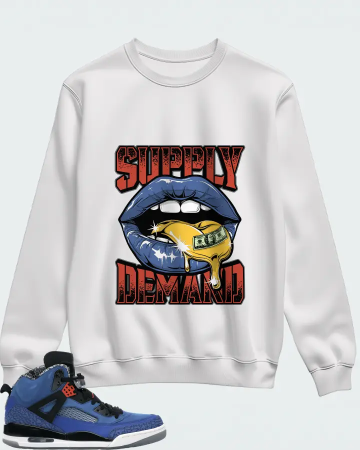 Sweatshirt in White