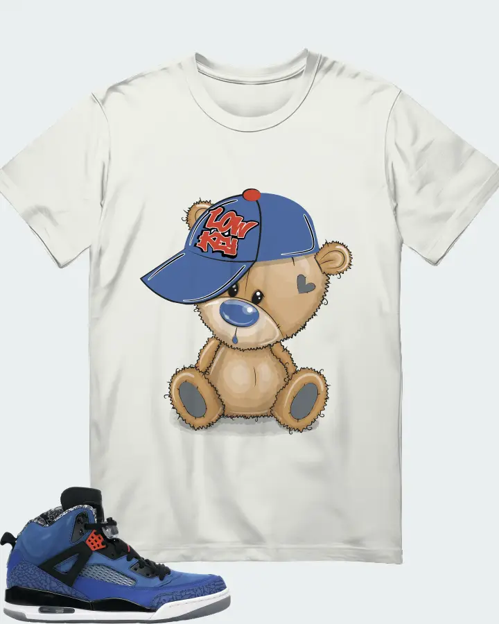 Jordan Spizike Sneaker Matching Ash T-Shirt - LOW KEY BEAR