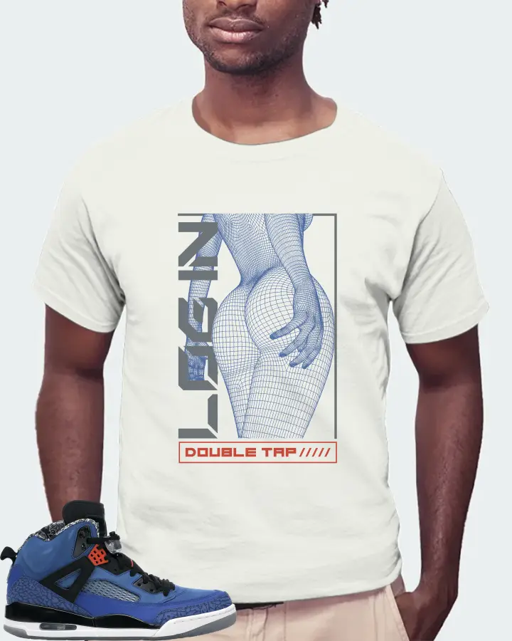 Jordan Spizike Sneaker Matching Ash T-Shirt (LOGIN) - View 4
