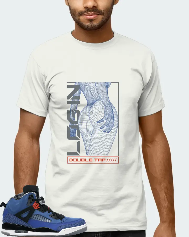 Jordan Spizike Sneaker Matching Ash T-Shirt (LOGIN) - View 6