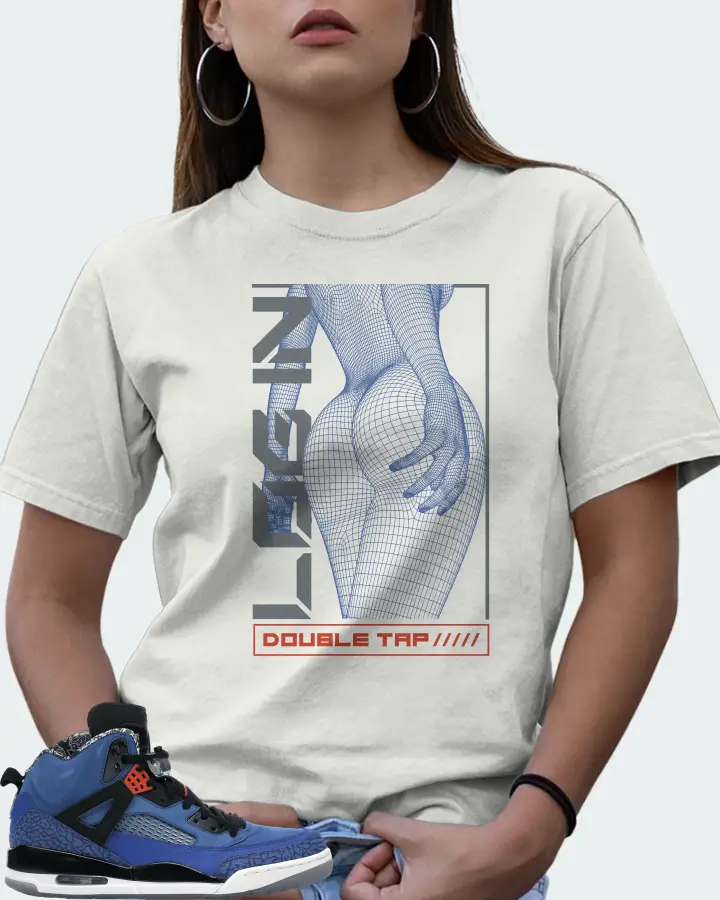 Jordan Spizike Sneaker Matching Ash T-Shirt (LOGIN) - View 7