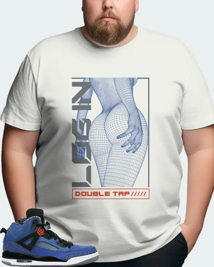Jordan Spizike Sneaker Matching Ash T-Shirt (LOGIN) - View 8