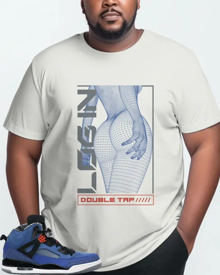 Jordan Spizike Sneaker Matching Ash T-Shirt (LOGIN) - View 10