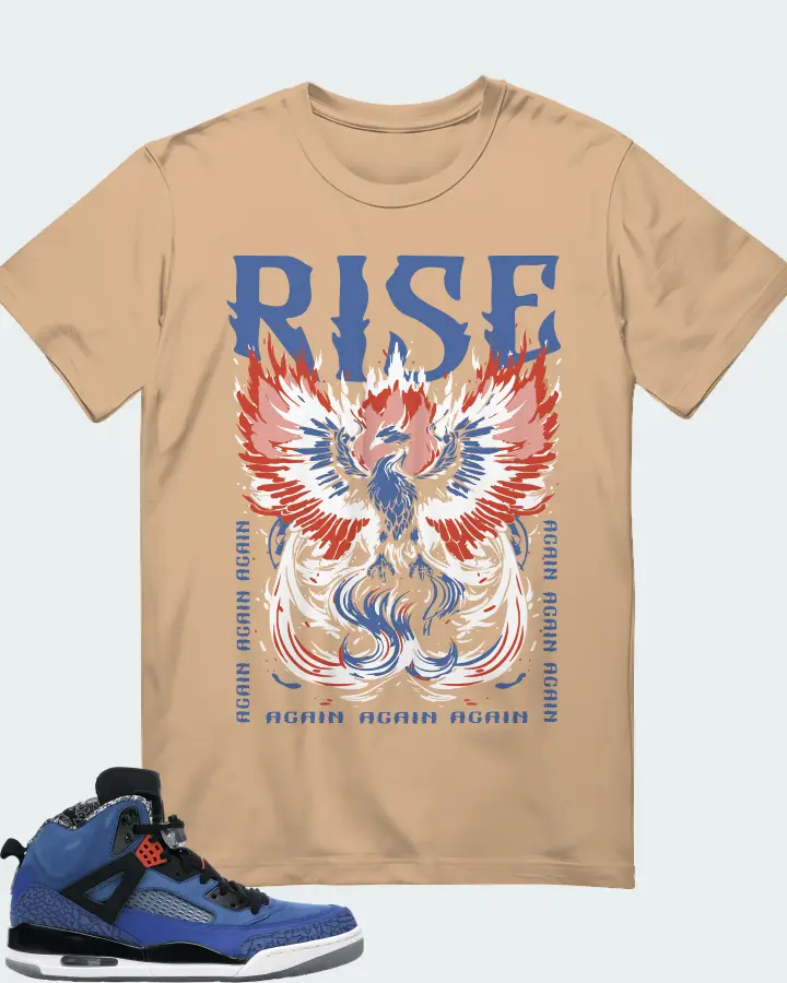 Jordan Spizike Sneaker Matching Tan T-Shirt - RISE
