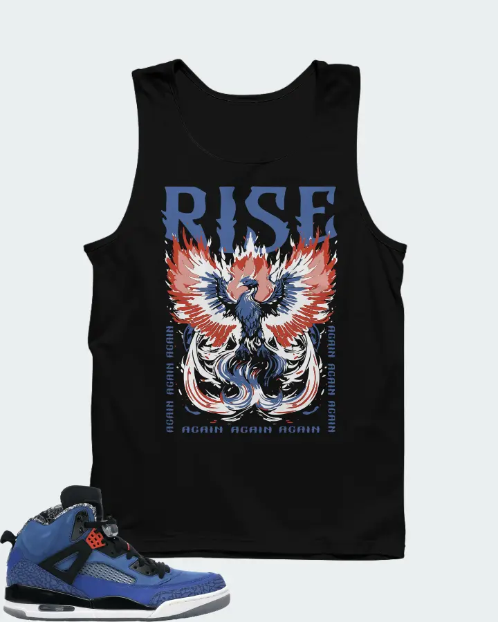 Jordan Spizike Sneaker Matching Black Tank Top - RISE