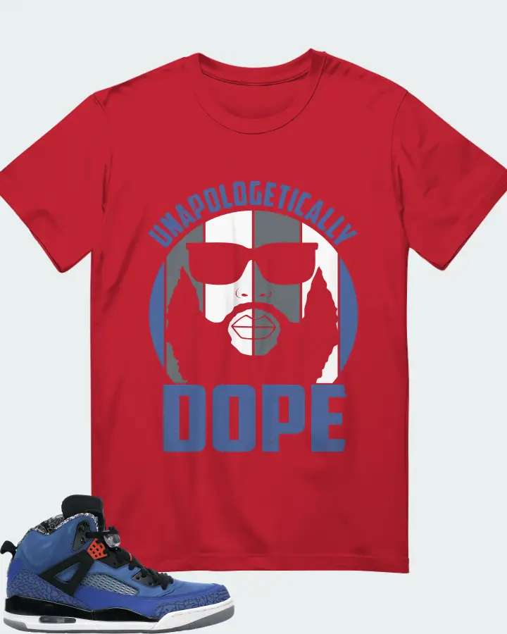 Jordan Spizike Sneaker Matching Red T-Shirt - UNAPOLOGETICALLY DOPE Man