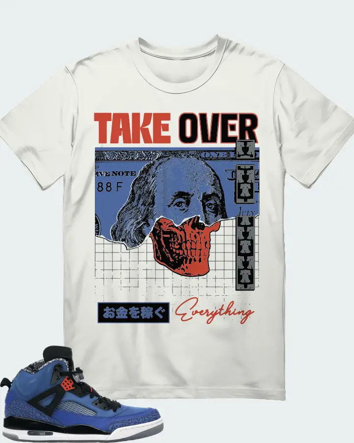 Jordan Spizike Sneaker Matching Ash T-Shirt - Take Over