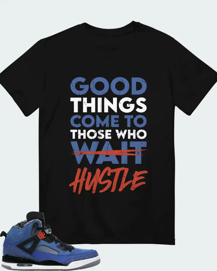Jordan Spizike Sneaker Matching Black T-Shirt - Good Things Come