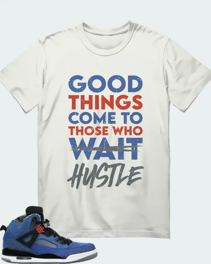 Jordan Spizike Sneaker Matching Ash T-Shirt - Good Things Come