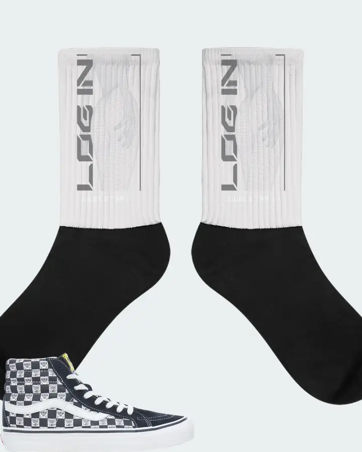 Socks in White