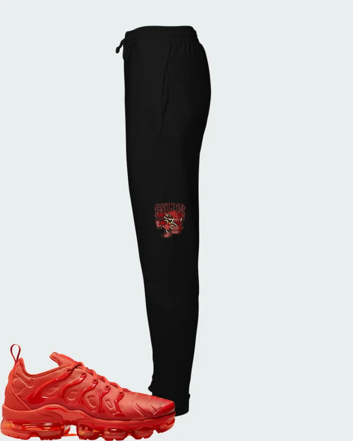 Nike Air VaporMax Plus Triple Orange (Women's) Matching Joggers