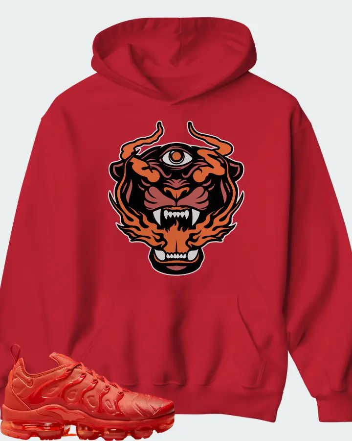 Nike Air VaporMax Plus Triple Orange (Women's) Matching Hoodie