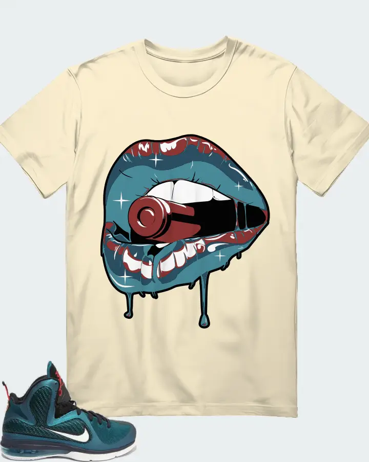 Nike LeBron 9 Sneaker Matching Natural T-Shirt - Kiss of Death
