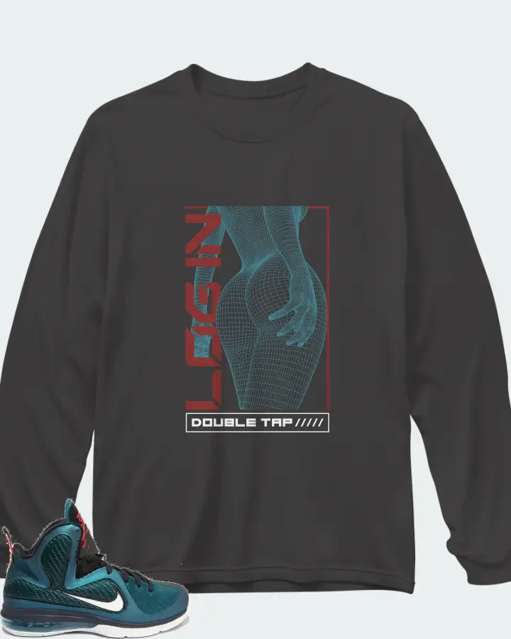 Long Sleeve T-Shirt in Dark Grey
