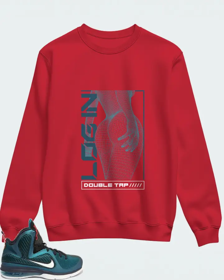 Sweatshirt in Red
