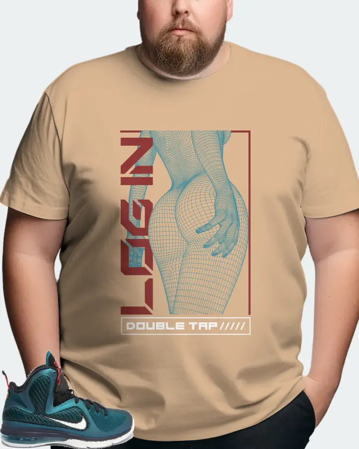 Nike LeBron 9 Sneaker Matching Cream T-Shirt (LOGIN) - View 8