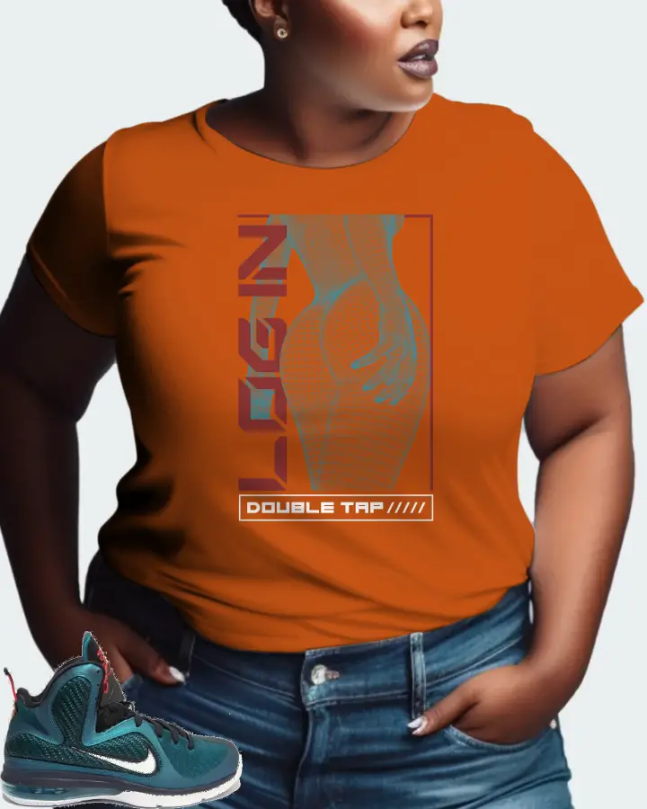Nike LeBron 9 Sneaker Matching Autumn T-Shirt (LOGIN) - View 9