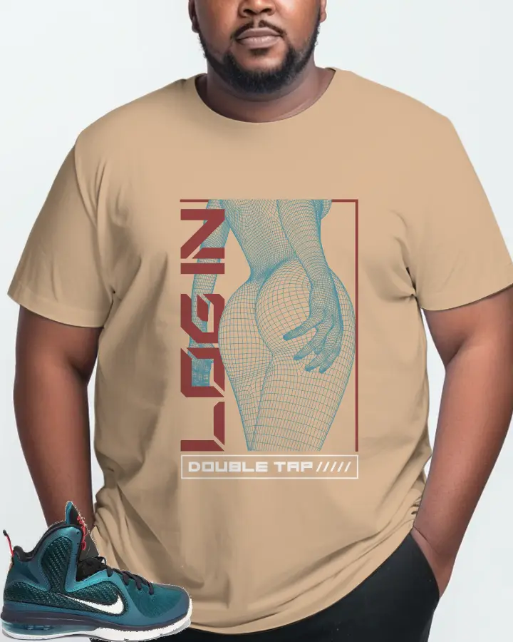 Nike LeBron 9 Sneaker Matching Cream T-Shirt (LOGIN) - View 10