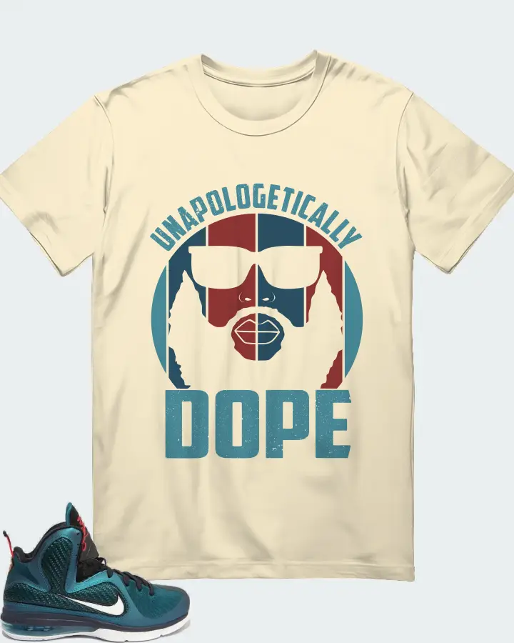 Nike LeBron 9 Sneaker Matching Natural T-Shirt - UNAPOLOGETICALLY DOPE Man