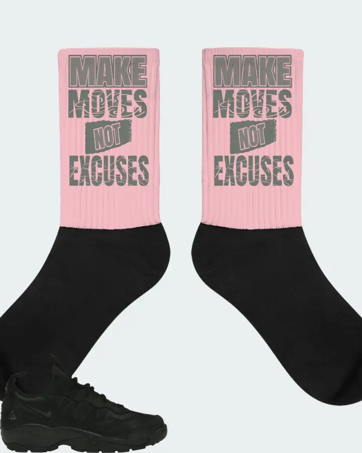 Nike ACG Air Mada Low Sneaker Matching Pink Socks - Make Moves Not Excuses