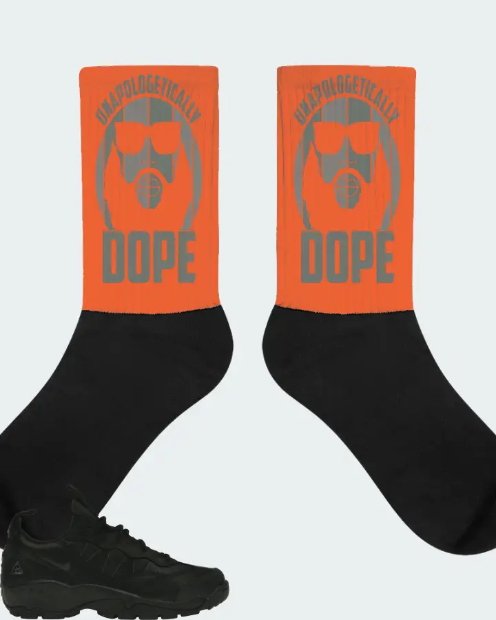 Nike ACG Air Mada Low Sneaker Matching Orange Socks - UNAPOLOGETICALLY DOPE Man