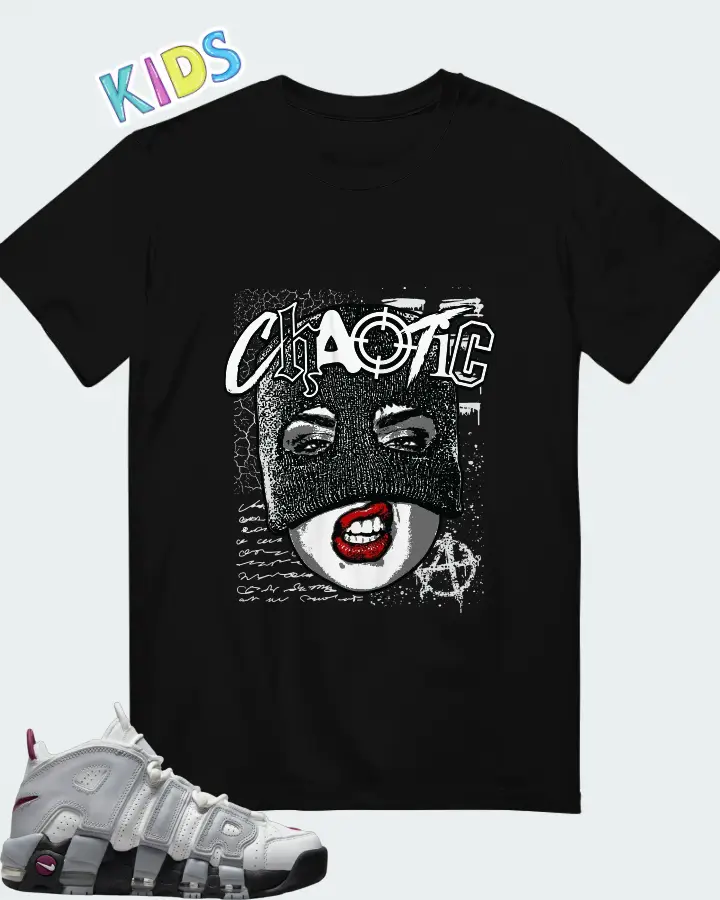 Nike Air More Uptempo Rosewood Wolf Grey (Women's) Matching Kid's T-Shirt