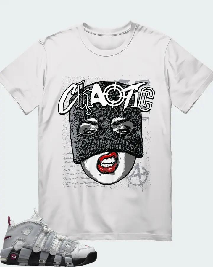 Nike Air More Uptempo Rosewood Wolf Grey (Women's) Matching T-Shirt