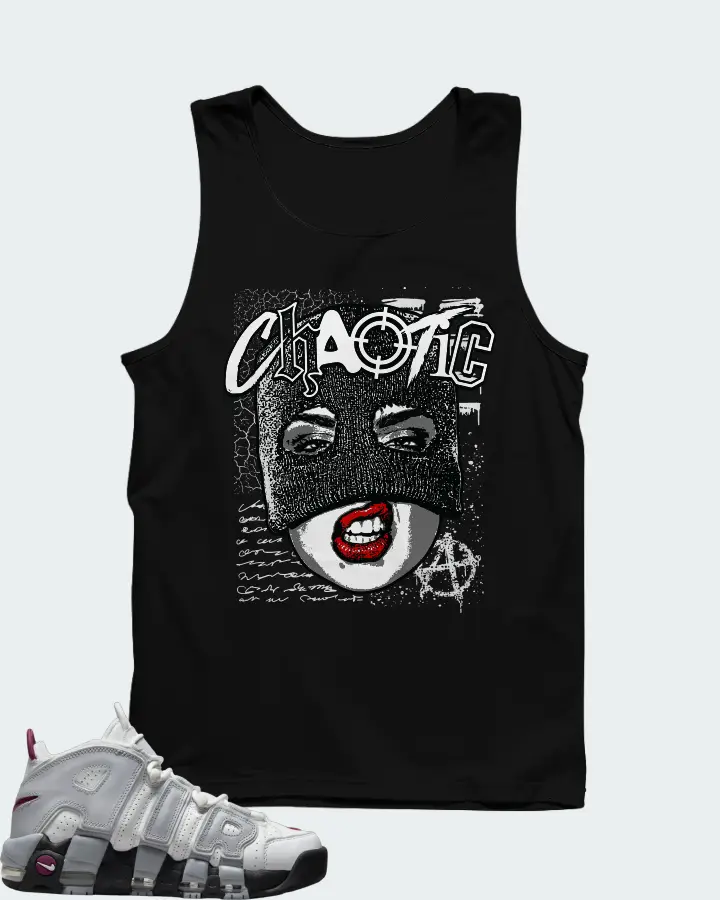 Nike Air More Uptempo Rosewood Wolf Grey (Women's) Matching Tank Top