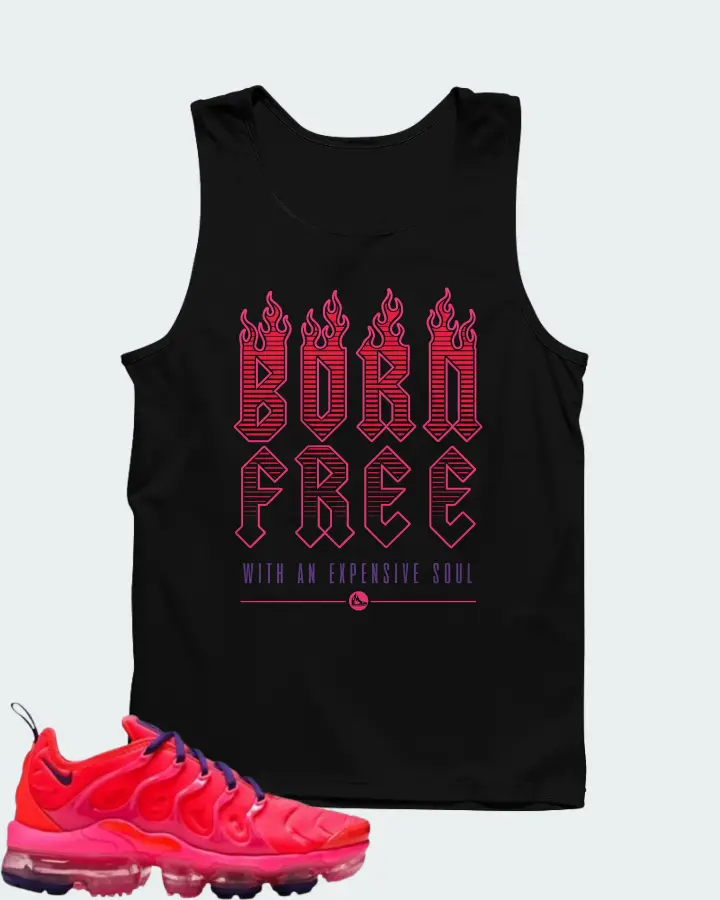 Nike Air VaporMax Plus Bright Crimson  Matching Tank Top